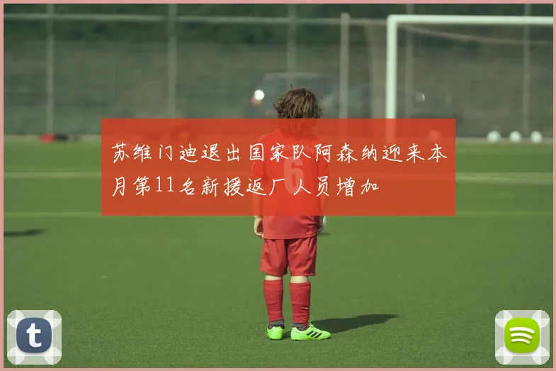 苏维门迪退出国家队阿森纳迎来本月第11名新援返厂人员增加